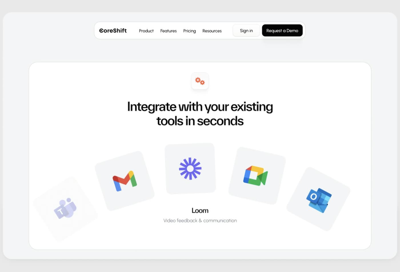 CoreShift website