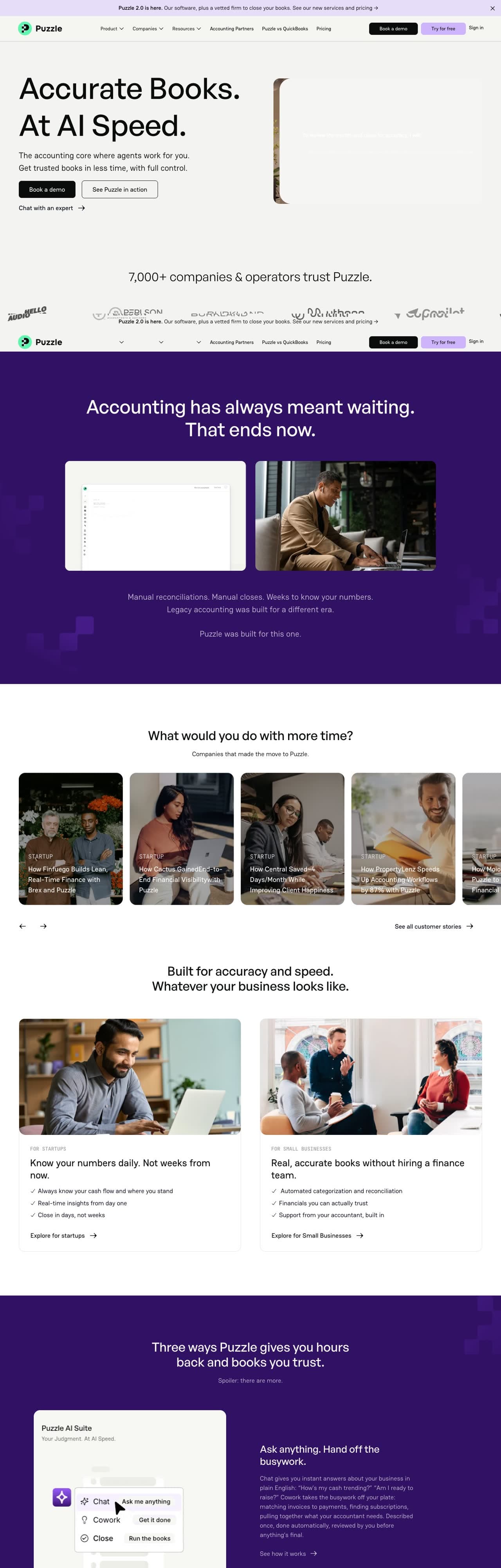 puzzle.io website